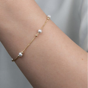 armband gold dorika inci süßwasserperle perle