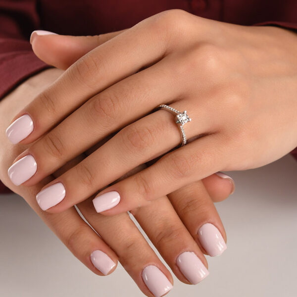 Diamantring 585 gold Verlobungsring