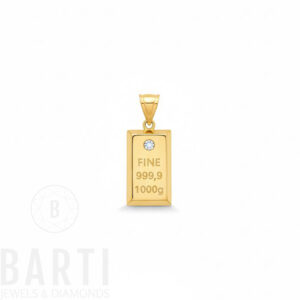 külce altin kolye has altin feingold gold barre anhänger kette